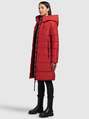 khujo - Sobretudo de inverno ' JILIAS4 ' em vermelho