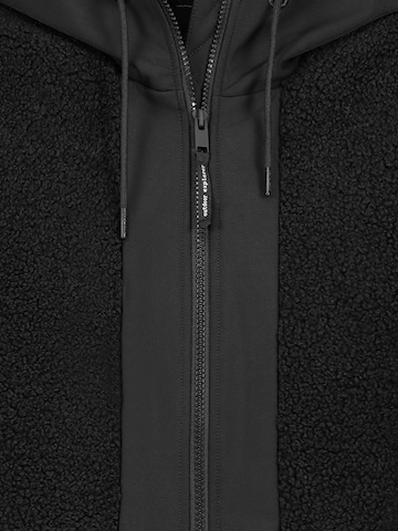 Sublevel Fleece jas in Zwart
