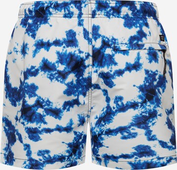 Superdry Badeshorts 'Studios' in Blau