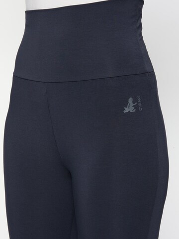 CURARE Yogawear Skinny Leggings in Blue