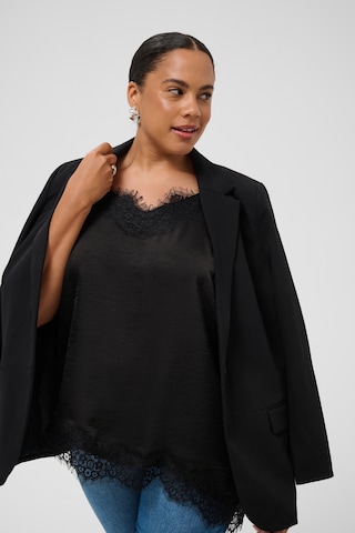 KAFFE CURVE Blouse 'KCJanie' in Black
