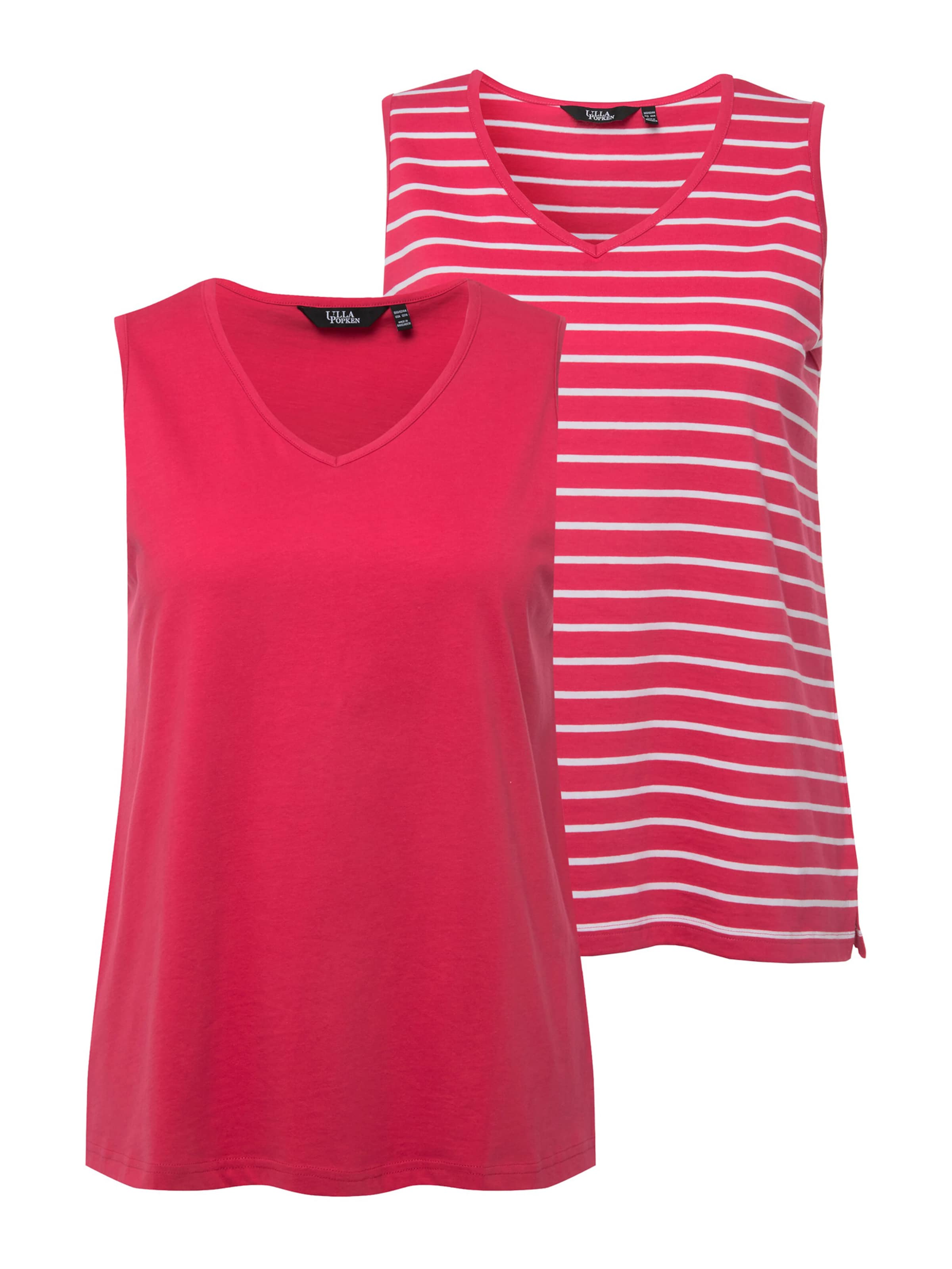 Ulla Popken Top - rózsaszín: elől