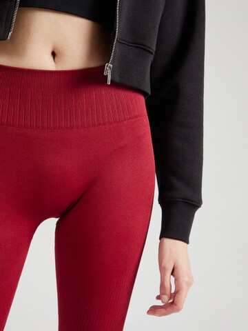 ONLY PLAY Skinny Sports trousers 'ONPFRION' in Red