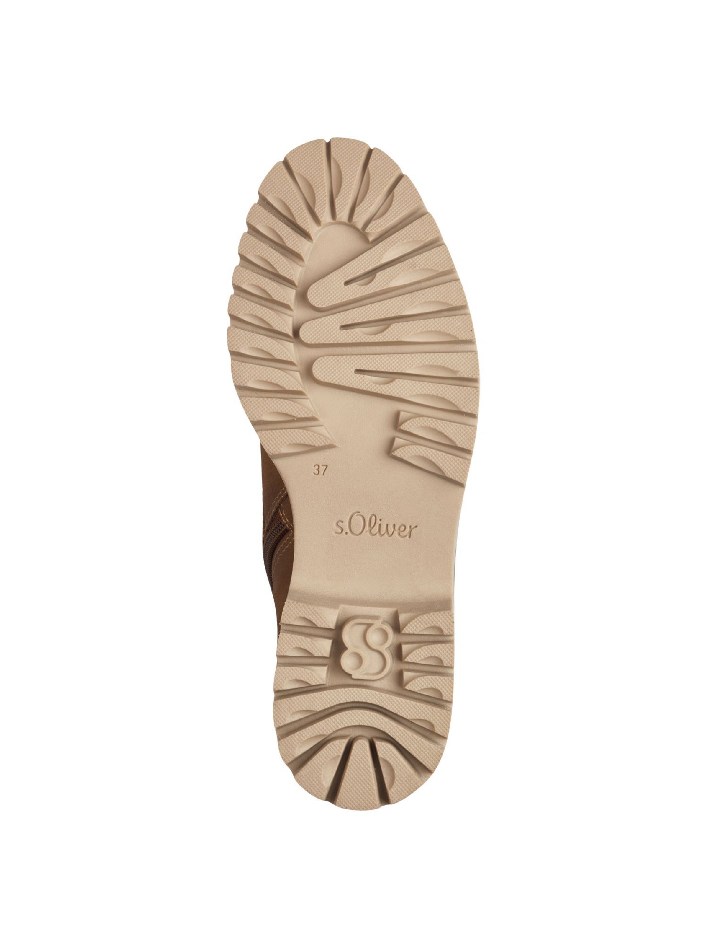 Bottines à lacets s.Oliver en marron