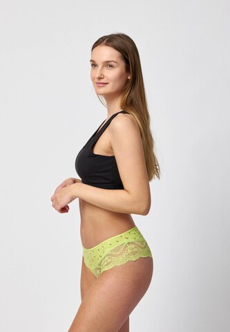 SNOCKS Boyshorts 'Spitze' in Green