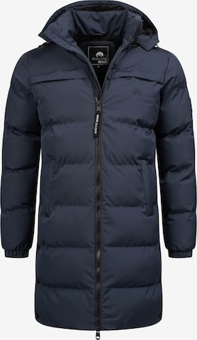Parka d’hiver Arctic Seven en bleu : devant