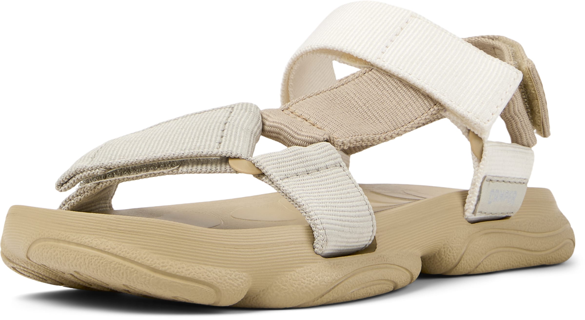 CAMPER Trekking sandal 'Karst' in Beige: front