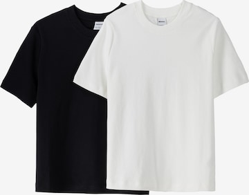 Bershka T-Shirt in Schwarz: predná strana