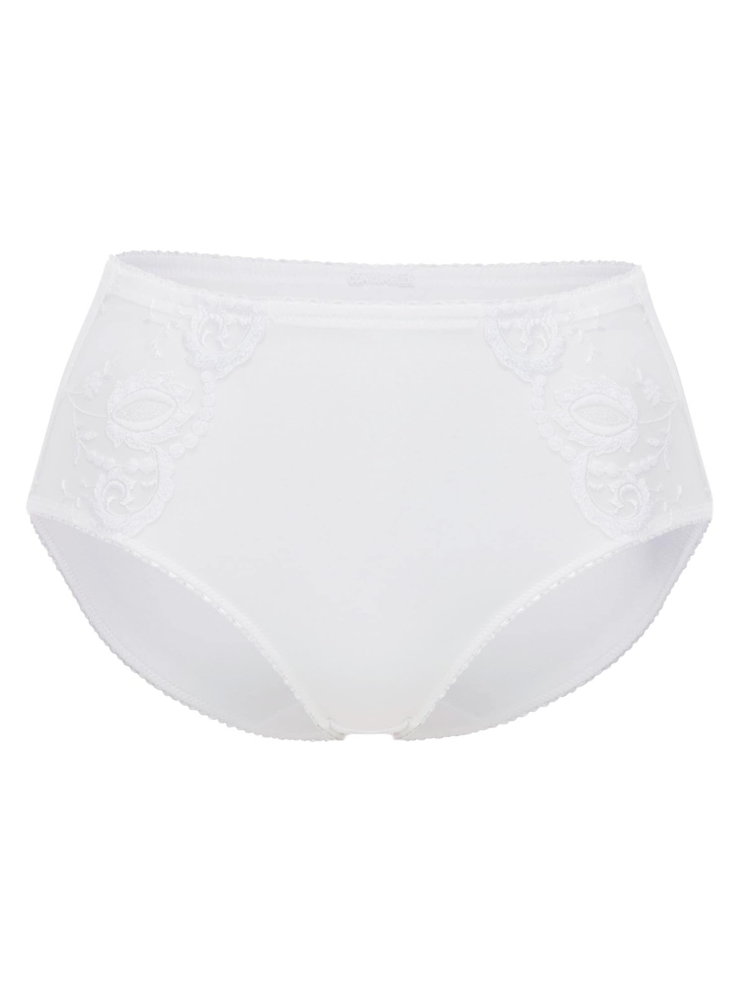 Conturelle Slip 'Provence' in White: front
