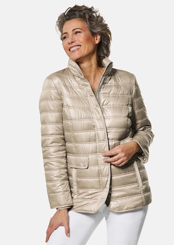 Goldner Übergangsjacke in Beige: predná strana