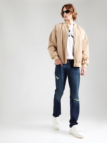Calvin Klein Jeans Slimfit Jeans i blå