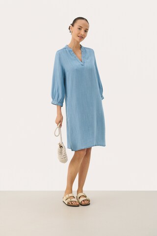 Part Two Jurk 'PWMaina' in Blauw: voorkant