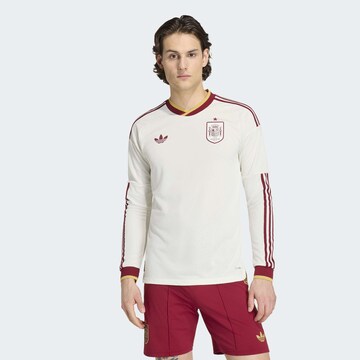 Maillot 'Spain 26 Away Authentic Long Sleeve' ADIDAS PERFORMANCE en blanc : devant