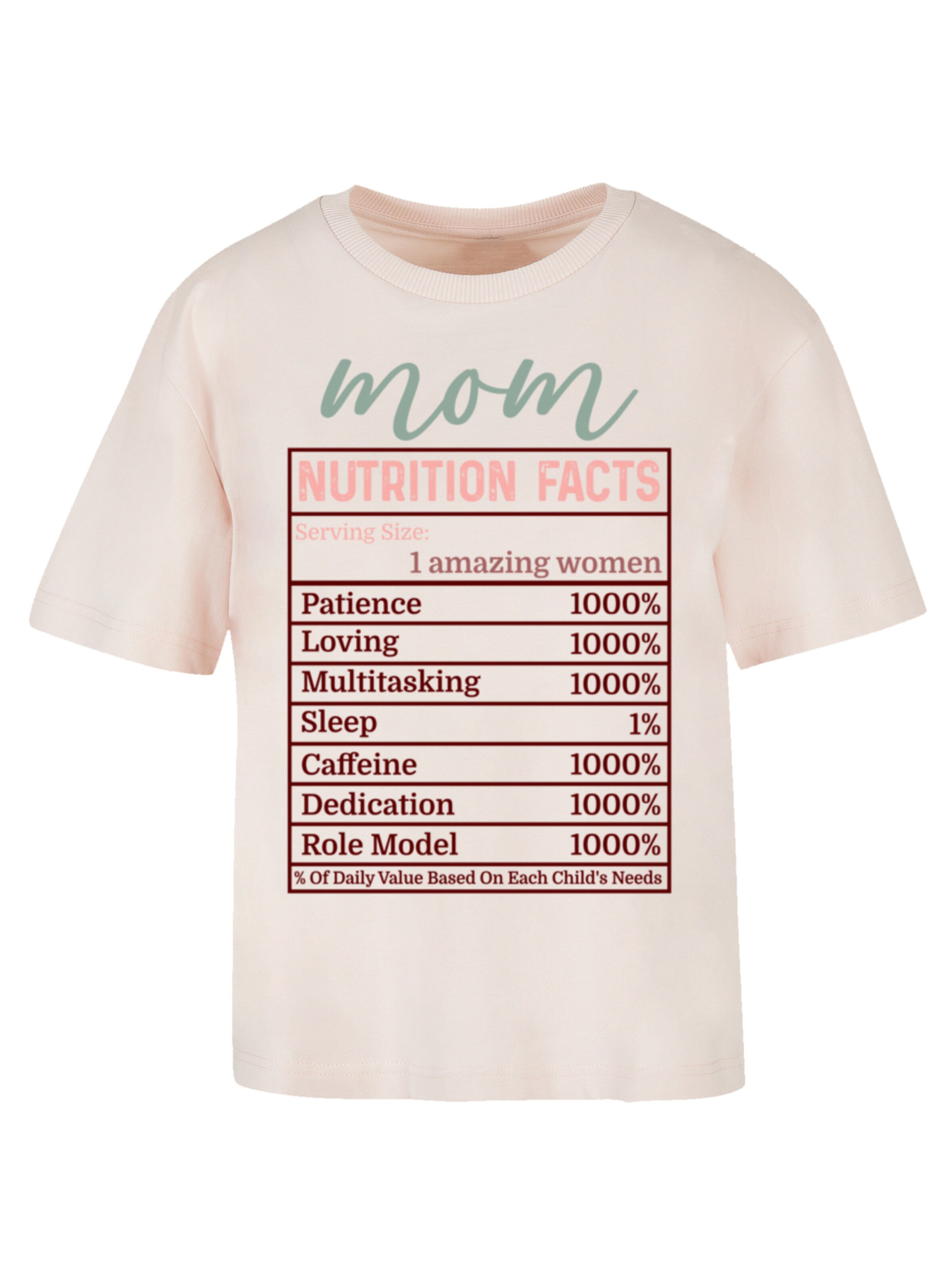 T-shirt F4NT4STIC en rose : devant