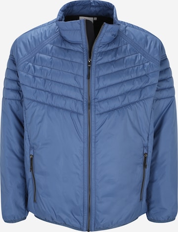 s.Oliver Men Big Sizes Between-Season Jacket in Blue: front