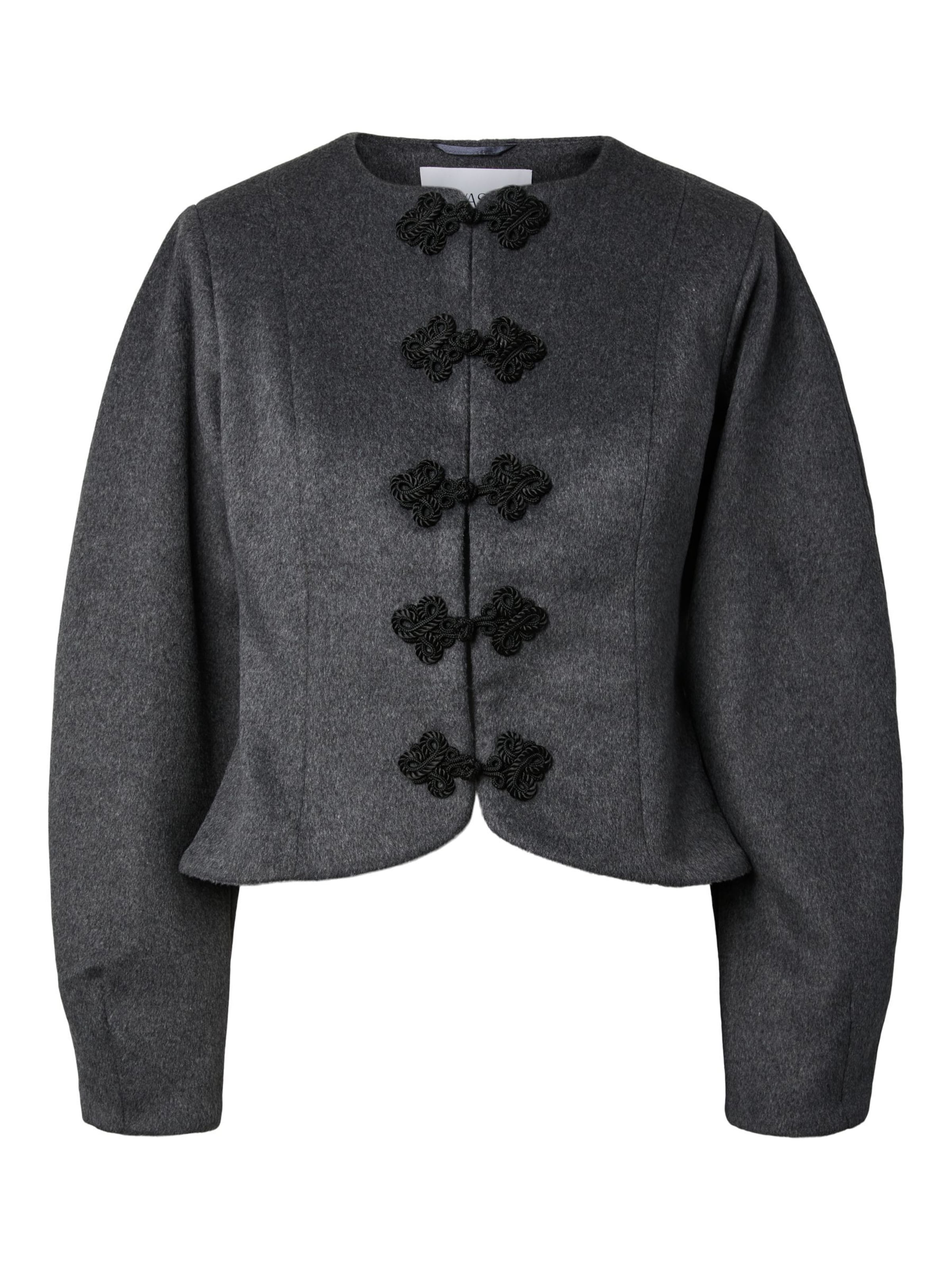 Veste mi-saison 'YASNapo' YAS en gris : devant