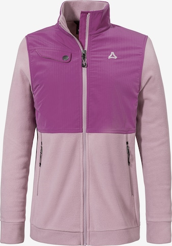 Veste en polaire fonctionnelle 'Maghera' Schöffel en rose : devant