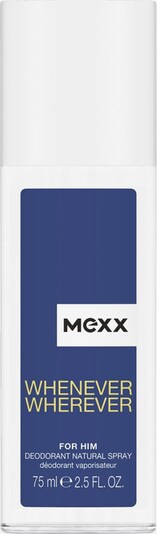 MEXX Deodorant in blau / transparent, Produktansicht