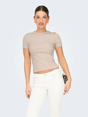 ONLY - Camiseta 'ONLJUNE' en gris: frente