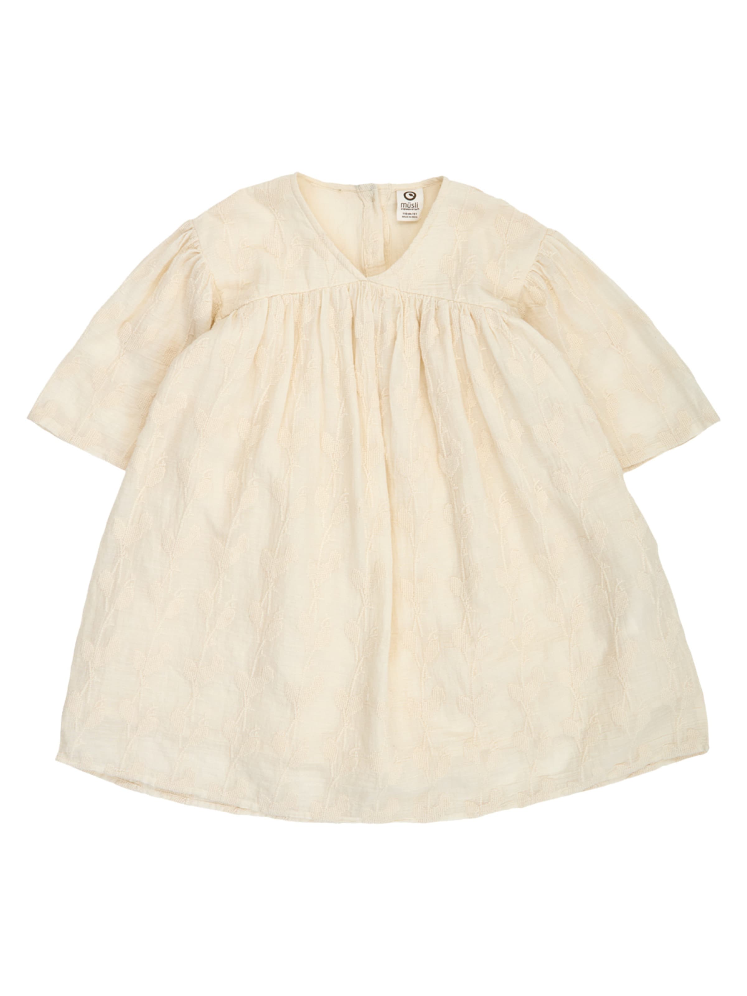 Robe Müsli by GREEN COTTON en beige : devant