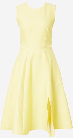 Closet London Φόρεμα κοκτέιλ σε κίτρινο: μπροστά