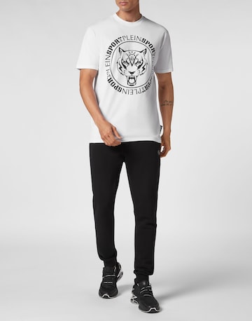 Maglietta 'Tiger' di Plein Sport in bianco