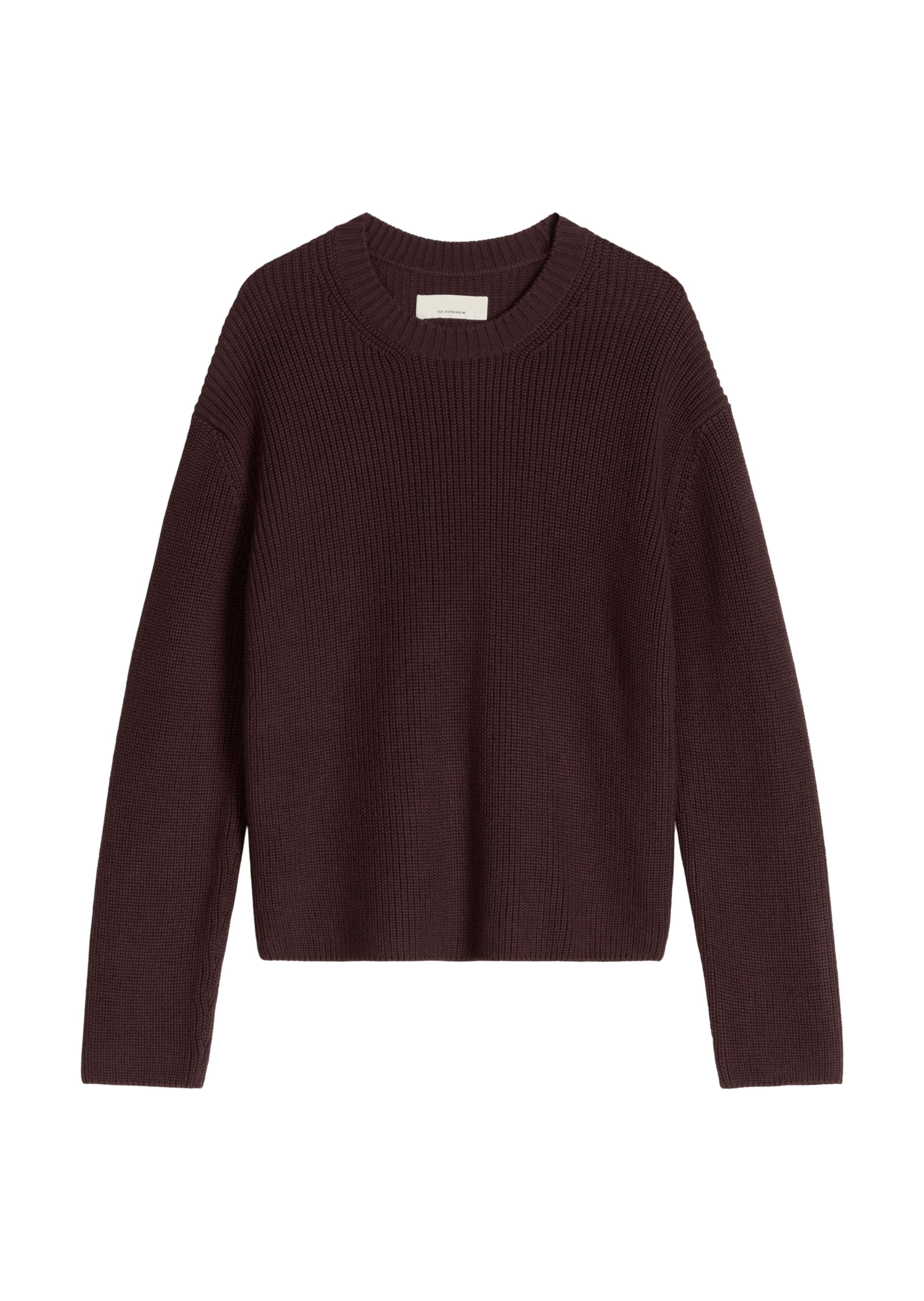 Pull-over Marc O'Polo en marron : devant