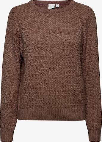 ICHI Sweater 'ODANSA' in Brown: front