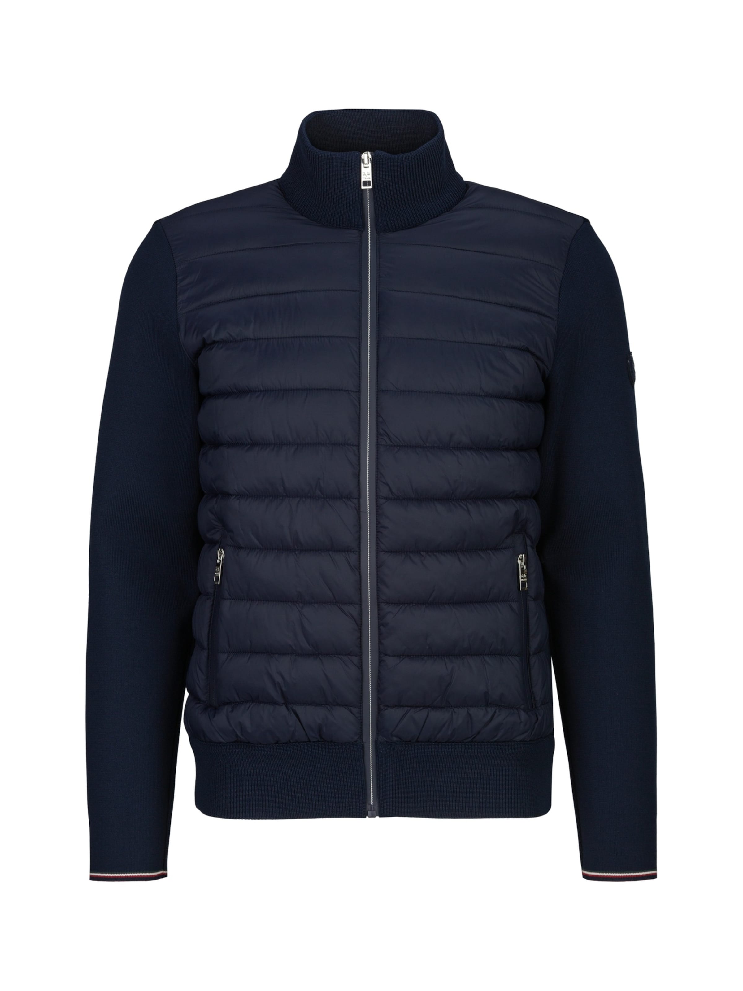 19V69 ITALIA Winter Jacket ' Alessio ' in Blue: front