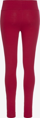 KangaROOS Skinny Leggings in Red