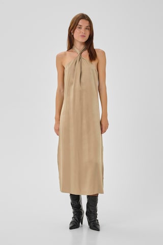 Robe 'Estelle' My Essential Wardrobe en marron : devant