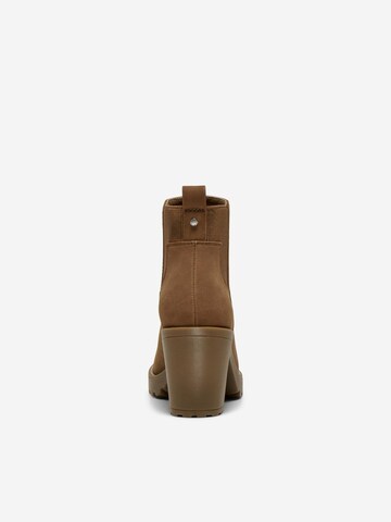 Boots chelsea 'ONLBarbaba' di ONLY in marrone