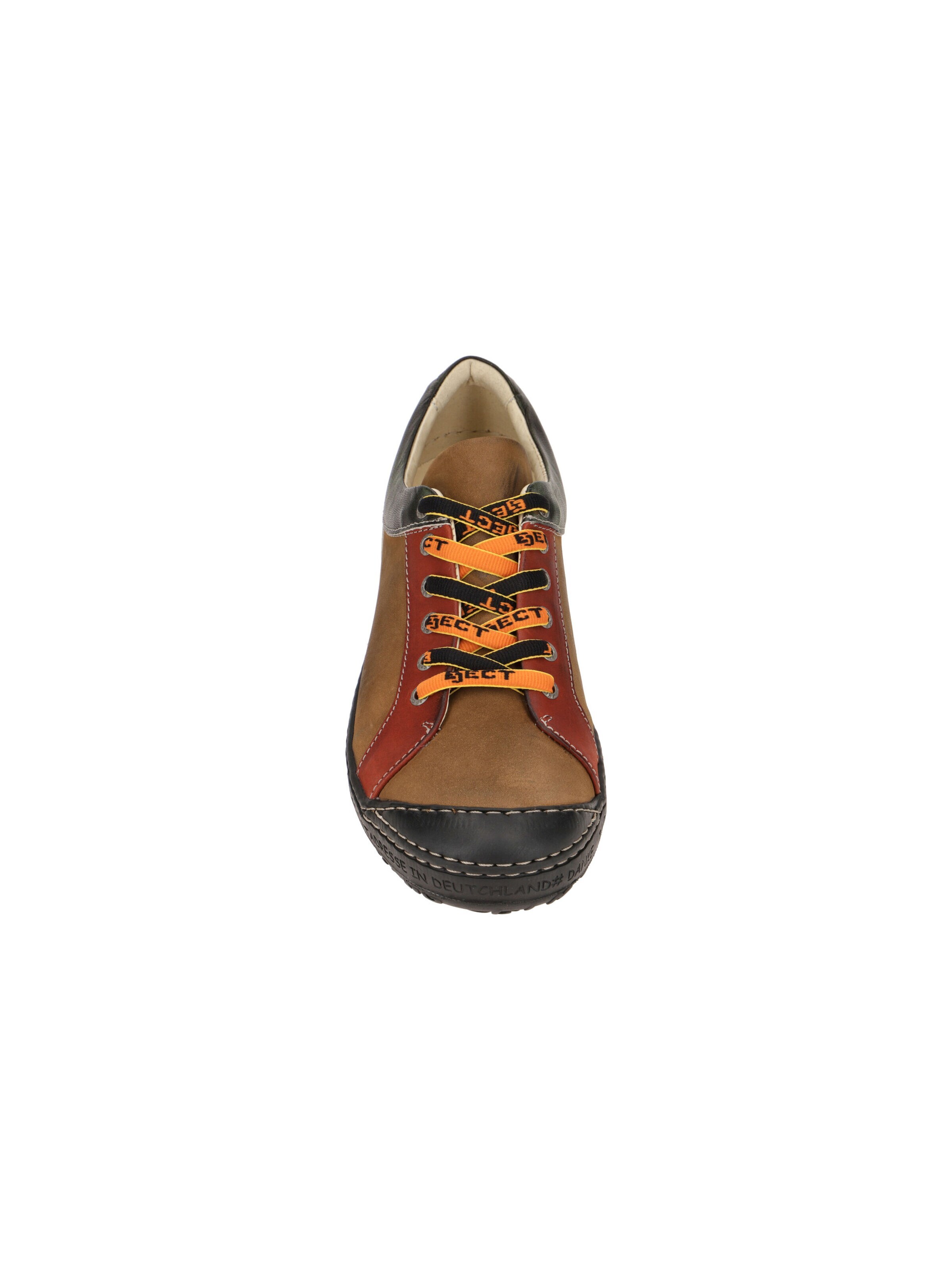 EJECT Schnürschuh 'Eject Dass Schuhe braun rot grün 15736'‌‌‌‌‌ in Braun