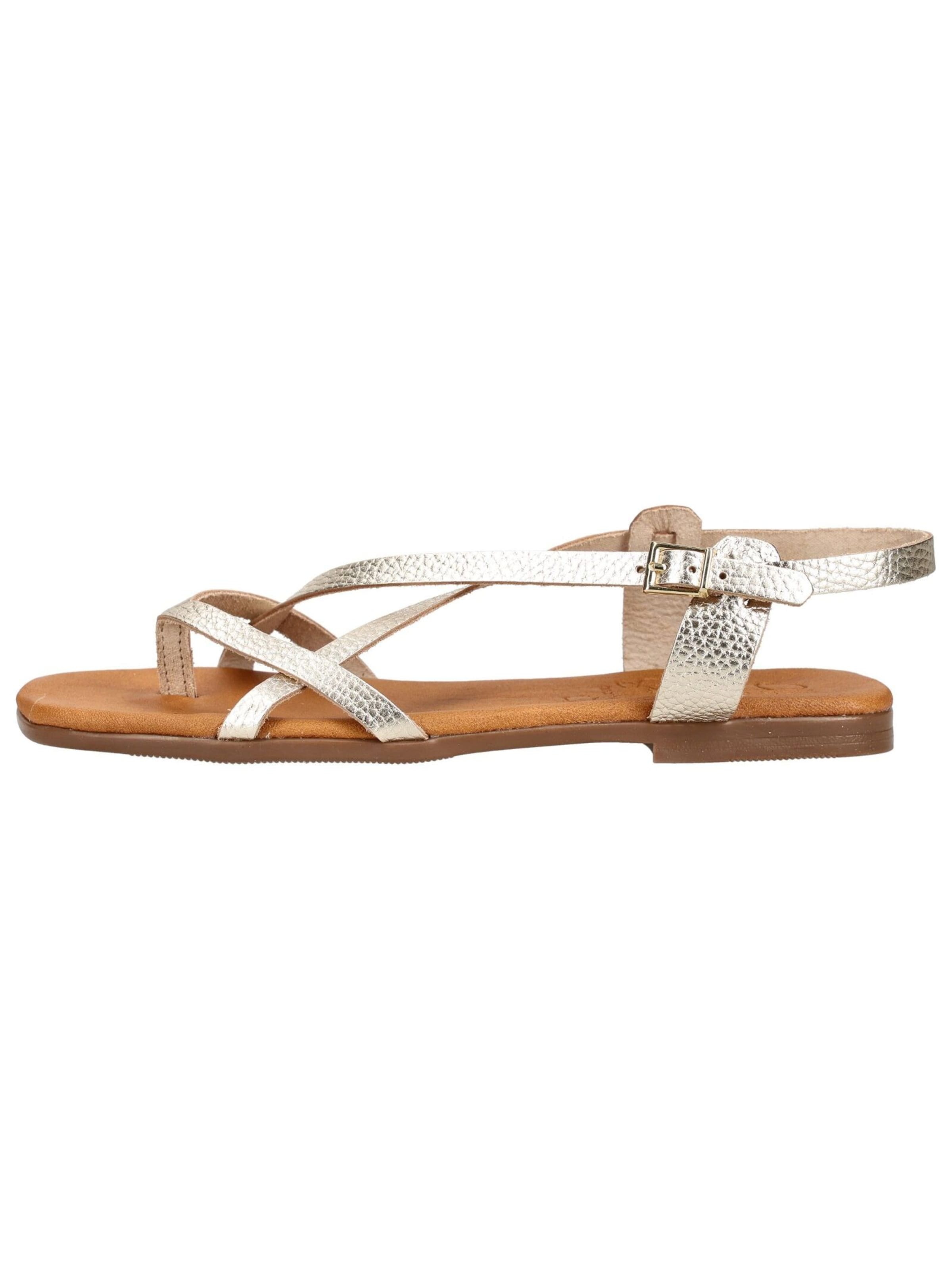 Oh! My Sandals Zehentrenner in Gold