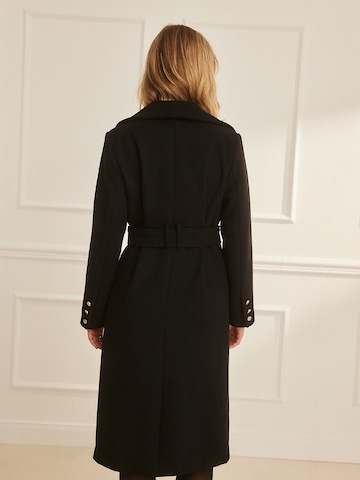Guido Maria Kretschmer Women Ανοιξιάτικο και φθινοπωρινό παλτό 'Jannett' σε μαύρο
