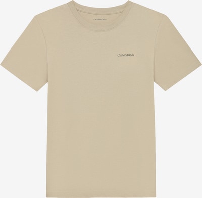 Calvin Klein Jeans Футболка в Бежевый / Черный, Обзор товара