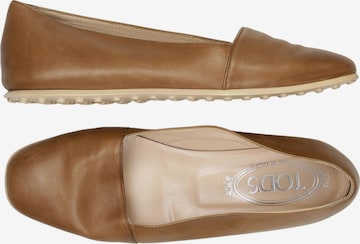 Tod's Halbschuh 35 in Braun: Vorderseite