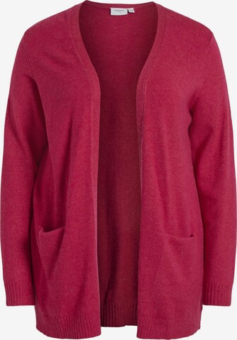 EVOKED Cardigan 'RIL' i pink: forside