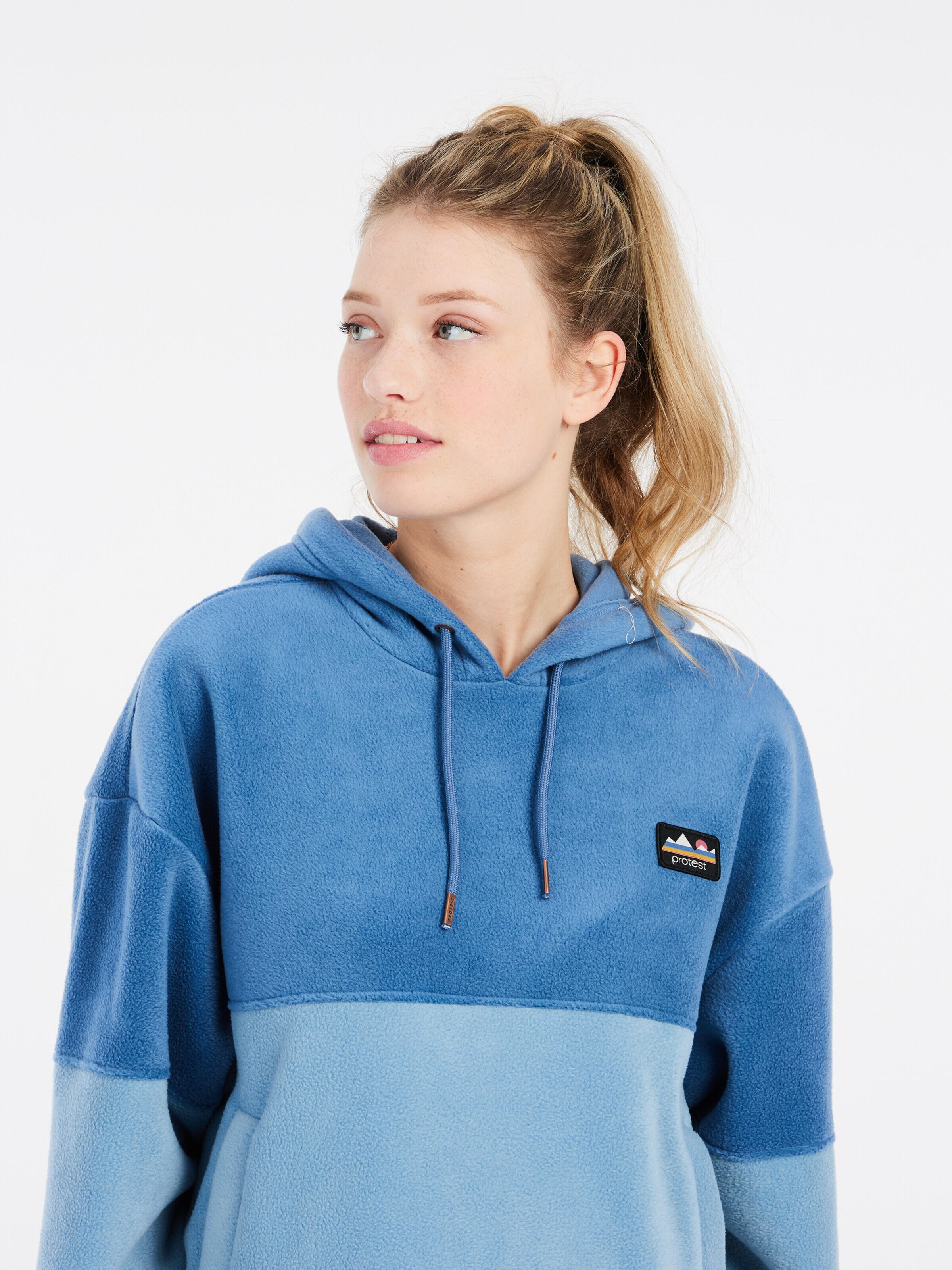 PROTEST Sweatshirt 'PRTBIZZ' in Blue