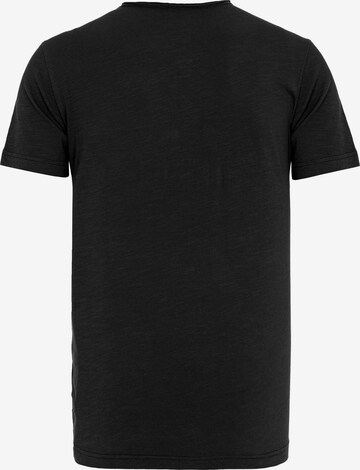 CIPO & BAXX Rundhals-Shirt in Schwarz