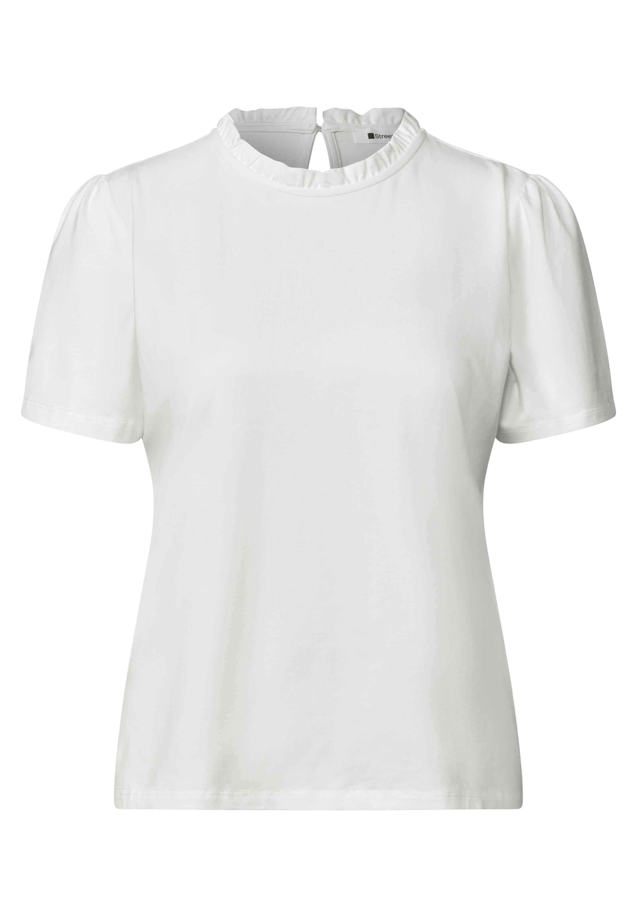 STREET ONE T-Shirt in Weiß: Vorderseite