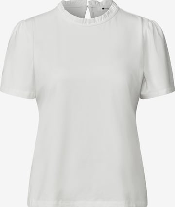 STREET ONE T-Shirt in Weiß: Vorderseite
