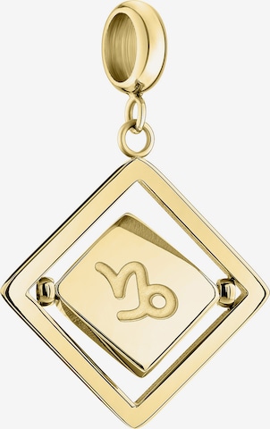 Liebeskind Berlin Pendant 'The Capricorn' in Gold: front