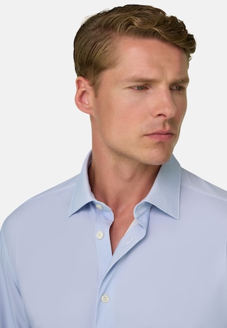Coupe slim Chemise Boggi Milano en bleu