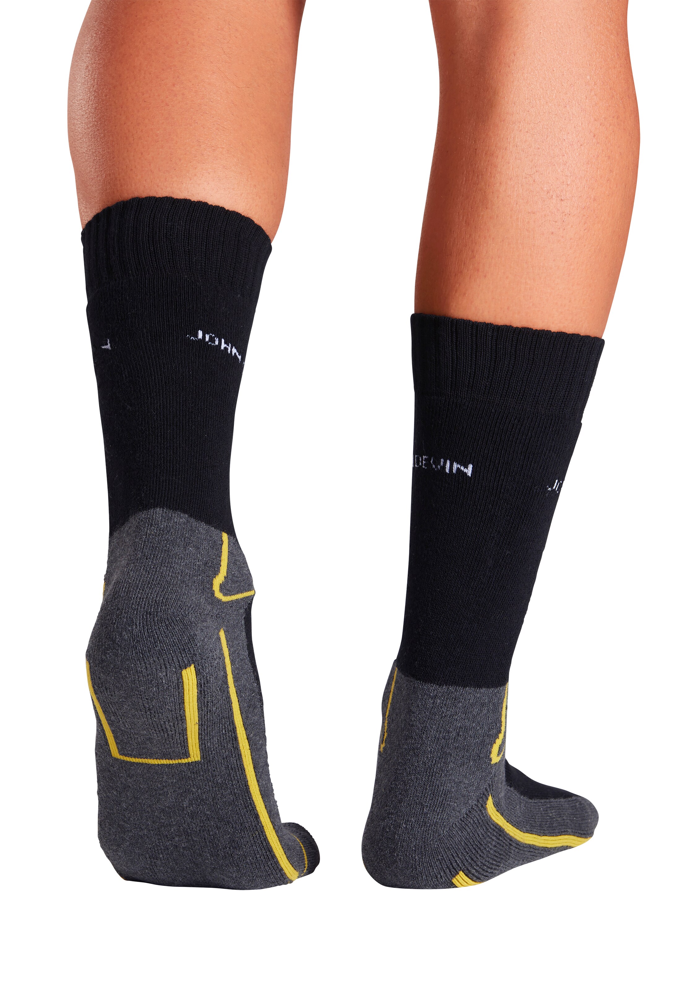 JOHN DEVIN Socken in Grau