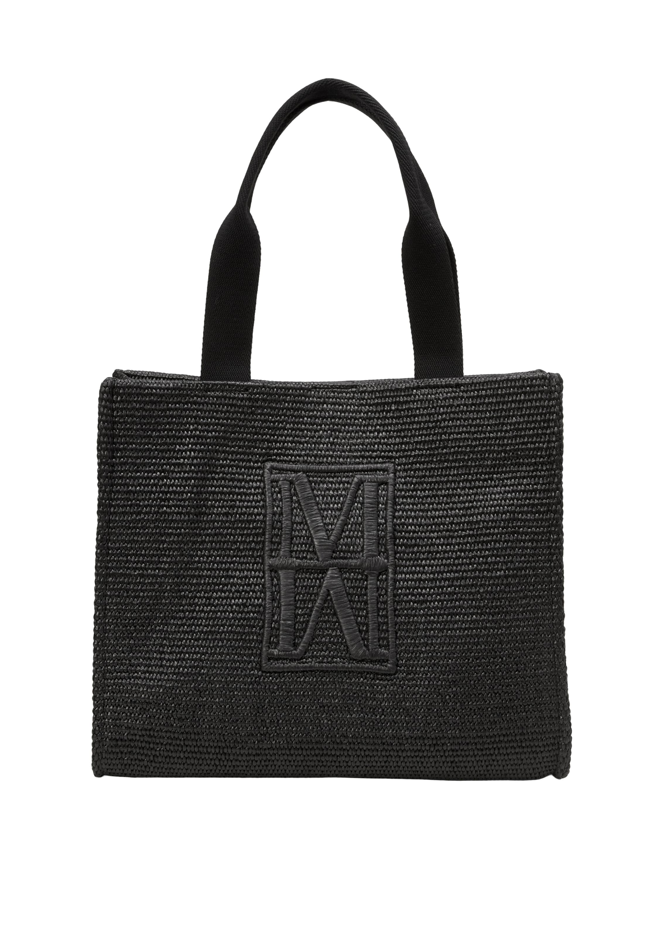 Marc O'Polo Shopper in Schwarz: Vorderseite