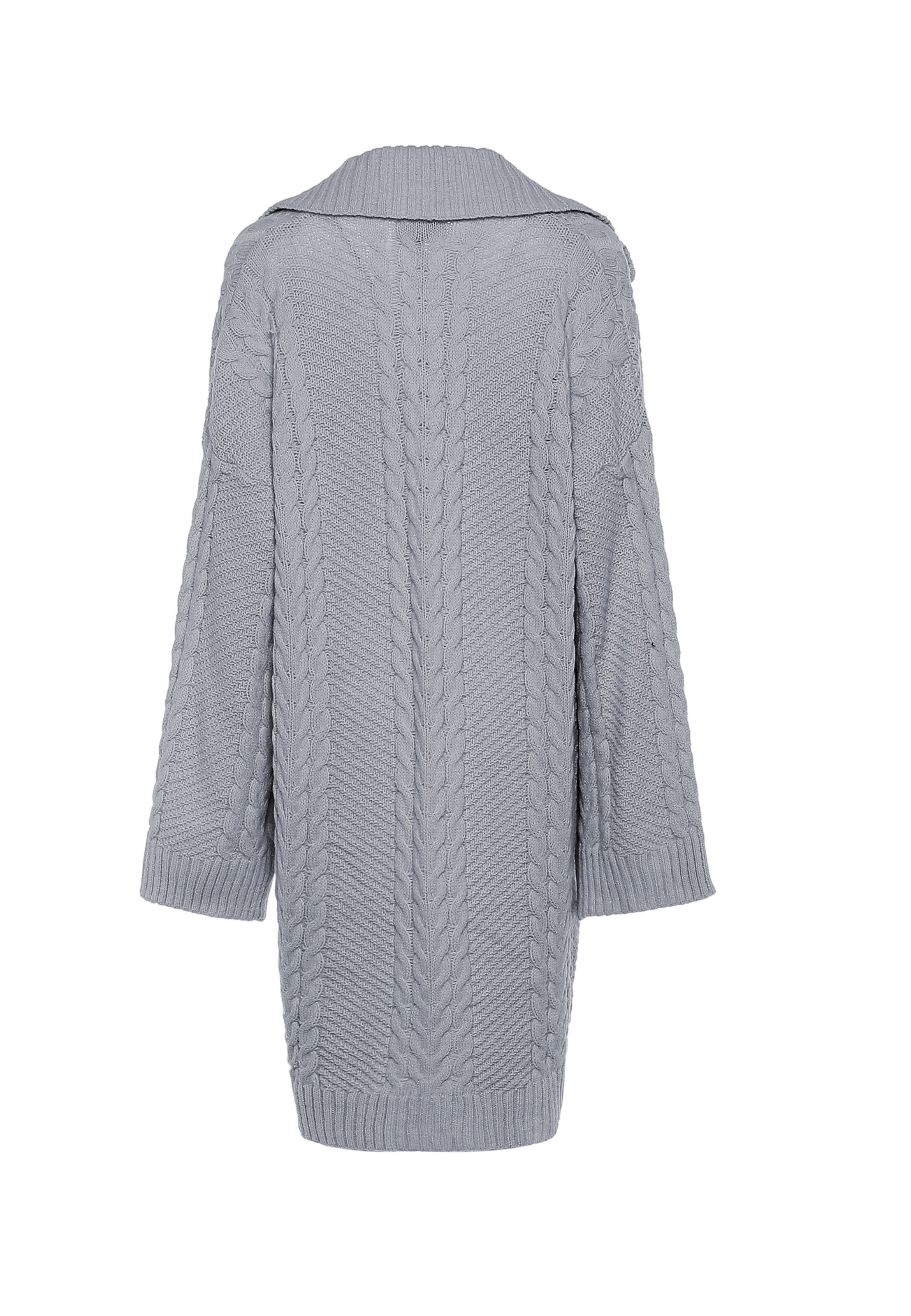 aleva - Casaco de malha em cinzento