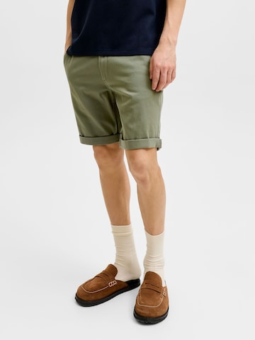 JACK & JONES - regular Pantalón chino en negro