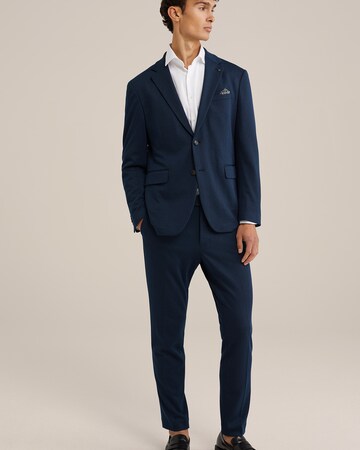 WE Fashion Слим Пиджак в Синий