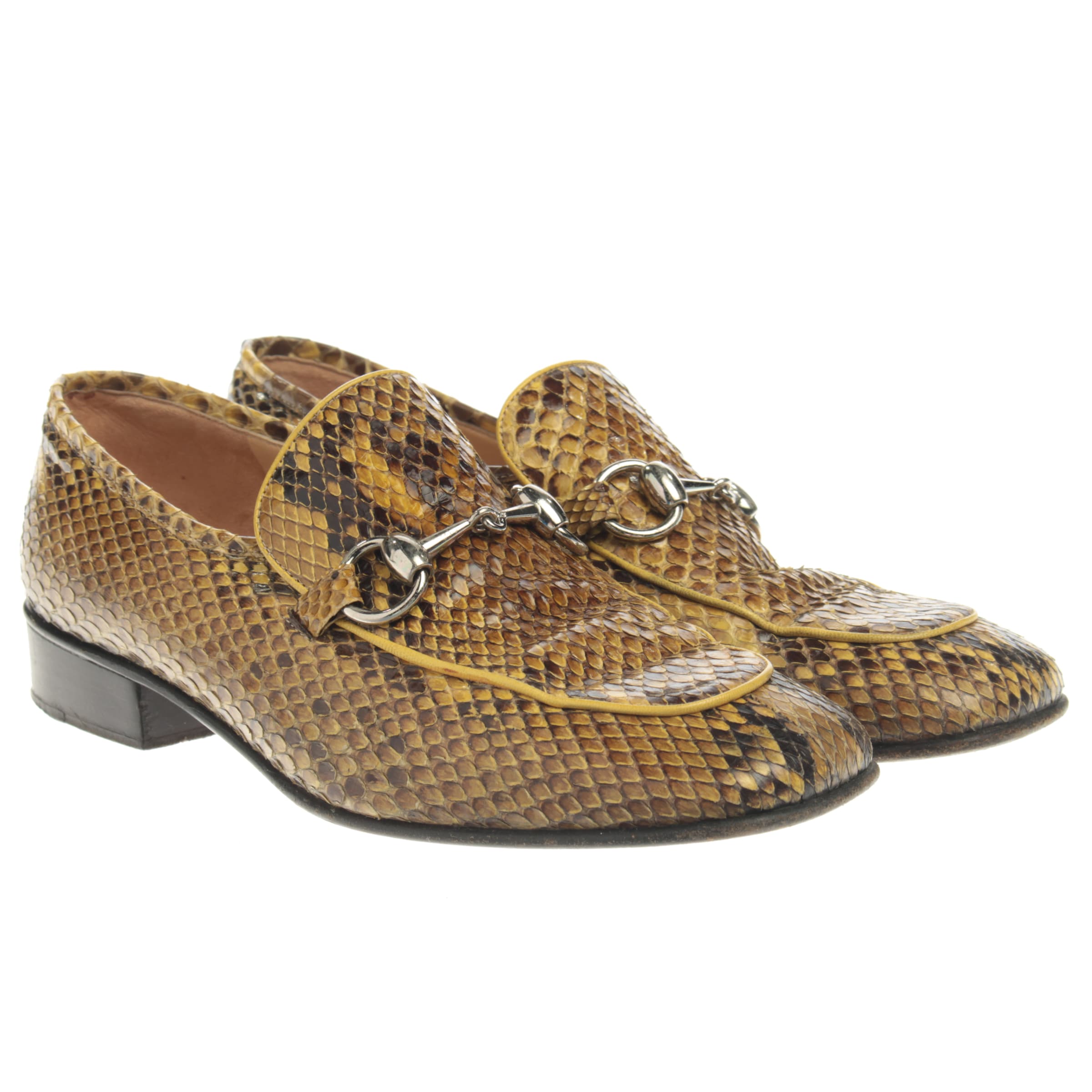 Gucci Flats & Loafers in 35,5 in Brown: front